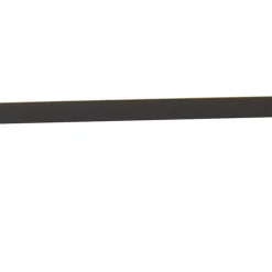 Modernes LED-Panel schwarz 40 cm inkl. LED - Liv