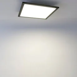 Modernes LED-Panel schwarz 40 cm inkl. LED - Liv