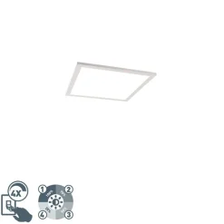 Modernes LED-Panel weiß 40 cm inkl. LED 4-stufig dimmbar - Liv