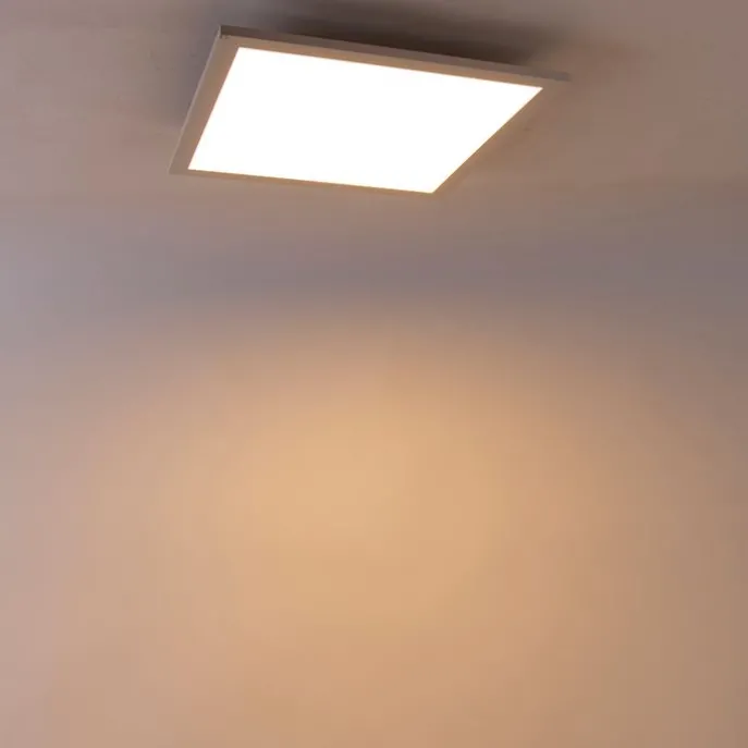 Modernes LED-Panel weiß 40 cm inkl. LED 4-stufig dimmbar - Liv