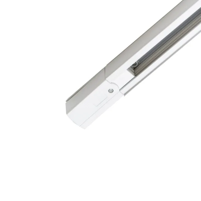 Modernes 3-Phasen-Schienensystem mit 4 Strahlern weiß - 3-Phasen Ruler