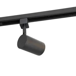 Modernes 1-Phasen-Schienensystem mit 14 Spots schwarz - Jeana