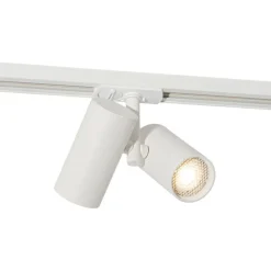 Modernes 1-phasiges Schienensystem weiß 2-Licht - Iconic Scopio