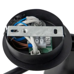 Modernes Punktschwarz mit Gold 4-Licht - Magno