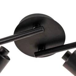 Modernes Punktschwarz mit Gold 4-Licht - Magno