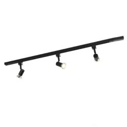 Modernes Schienensystem 3-flammig 1-Phase schwarz - Jeany