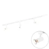 Modernes Schienensystem 3-flammig 1-Phase weiß - Jeany