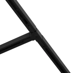 Modernes Schienensystem mit 10 Strahlern Dunkelbronze 1-phasig - Slimline Uzzy