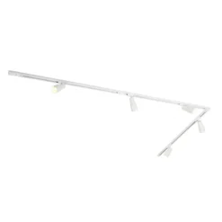 Modernes Schienensystem mit 5 Strahlern Weiß 1-phasig - Iconic Kohua