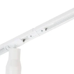 Modernes Schienensystem mit 5 Strahlern Weiß 1-phasig - Iconic Kohua