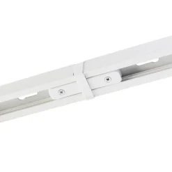 Modernes Schienensystem mit 6 weißen Strahlern 1-phasig 200cm - Iconic Jeana