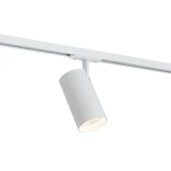 Modernes Schienensystem mit 5 Strahlern Weiß 1-phasig - Iconic Mark