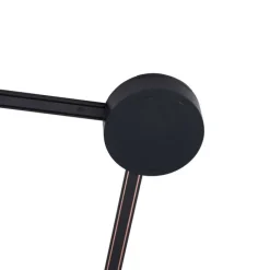 Modernes Schienensystem mit 4 schwarzen Strahlern 1-phasig - Magnetic Zagaye