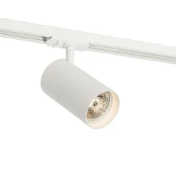 Modernes Schienensystem mit 5 weißen Strahlern 1-phasig GU10 70mm - Iconic Jeana Luxe
