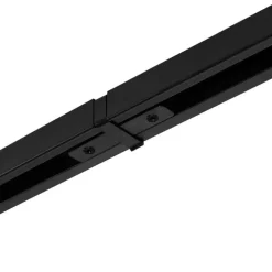 Modernes Schienensystem mit 5 Strahlern Schwarz 1-Phasen GU10 35mm - Iconic Jeana Luxe