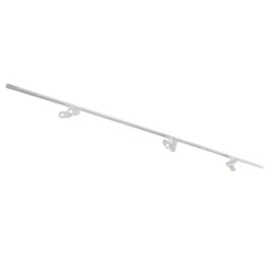 Modernes Schienensystem mit 3 Strahlern Weiß 1-phasig - Iconic Scopio