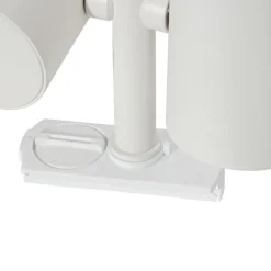 Modernes Schienensystem mit 3 Strahlern Weiß 1-phasig - Iconic Scopio