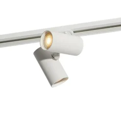 Modernes Schienensystem mit 3 Strahlern Weiß 1-phasig - Iconic Scopio