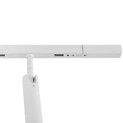 Modernes Schienensystem mit 6 weißen Strahlern 1-phasig - Slimline Uzzy