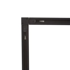 Modernes Schienensystem mit 5 Strahlern schwarz 1-phasig - Iconic Mark