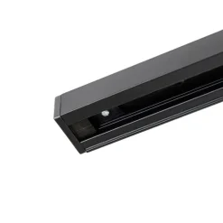 Modernes Schienensystem mit 4 Strahlern schwarz 1-phasig - Iconic Yade