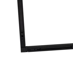 Modernes Schienensystem mit 6 dunkelbronzefarbenen Strahlern 1-phasig - Slimline Uzzy