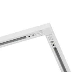 Modernes Schienensystem mit 10 Strahlern Beige und Weiß 1-phasig - Slimline Uzzy