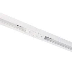 Modernes Schienensystem mit 4 Strahlern Weiß 1-phasig - Iconic Yade