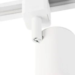 Modernes Schienensystem mit 4 Strahlern Weiß 1-phasig - Iconic Yade