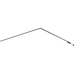 Modernes Schienensystem schwarz 1-phasig 400 cm - Magnetic
