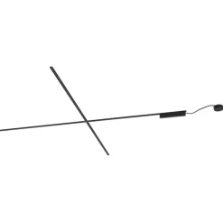 Modernes Schienensystem schwarz 1-phasig 400 cm - Magnetic