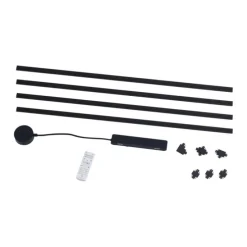 Modernes Schienensystem schwarz 1-phasig 400 cm - Magnetic