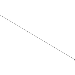 Modernes Schienensystem schwarz 1-phasig 800 cm mit runder Stromzufuhr - Magnetic
