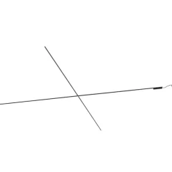 Modernes Schienensystem Schwarz 1-phasig 1000 cm - Magnetic