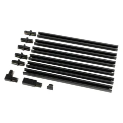 Modernes Schienensystem schwarz 1-phasig 300cm - Iconic