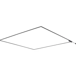 Modernes Schienensystem schwarz 1-phasig 800 cm - Magnetic