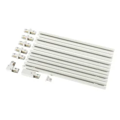 Modernes Schienensystem weiß 1-phasig 300cm - Iconic