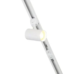 Modernes Schienensystem weiß mit 14 Spots 1-phasig - Jeana