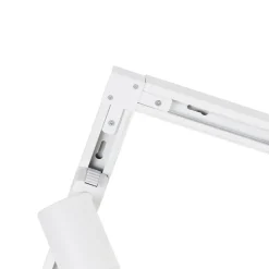 Modernes Schienensystem weiß mit 14 Spots 1-phasig - Jeana