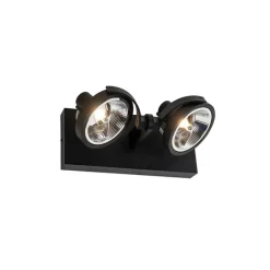Modernes Spot Black 2-Licht - Master 111
