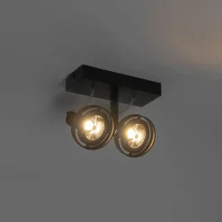 Modernes Spotschwarz 2-Licht - Master 70