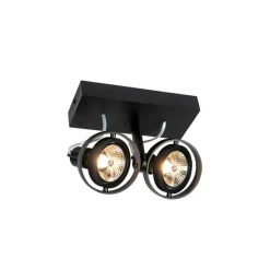 Modernes Spotschwarz 2-Licht - Master 70