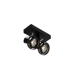 Modernes Spotschwarz 2-Licht - Master 70
