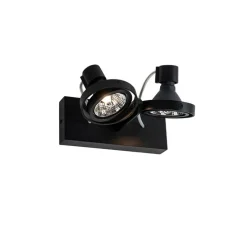 Modernes Spotschwarz 2-Licht - Master 70