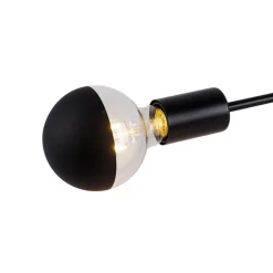 Modernes Spotschwarz 2-Licht verstellbar - Facil