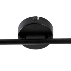 Modernes Spotschwarz 2-Licht verstellbar - Facil