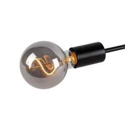 Modernes Spotschwarz verstellbar - Facil