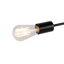 Modernes Spotschwarz verstellbar - Facil