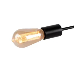 Modernes Spotschwarz verstellbar - Facil