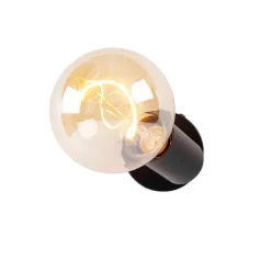 Modernes Spotschwarz verstellbar - Facil